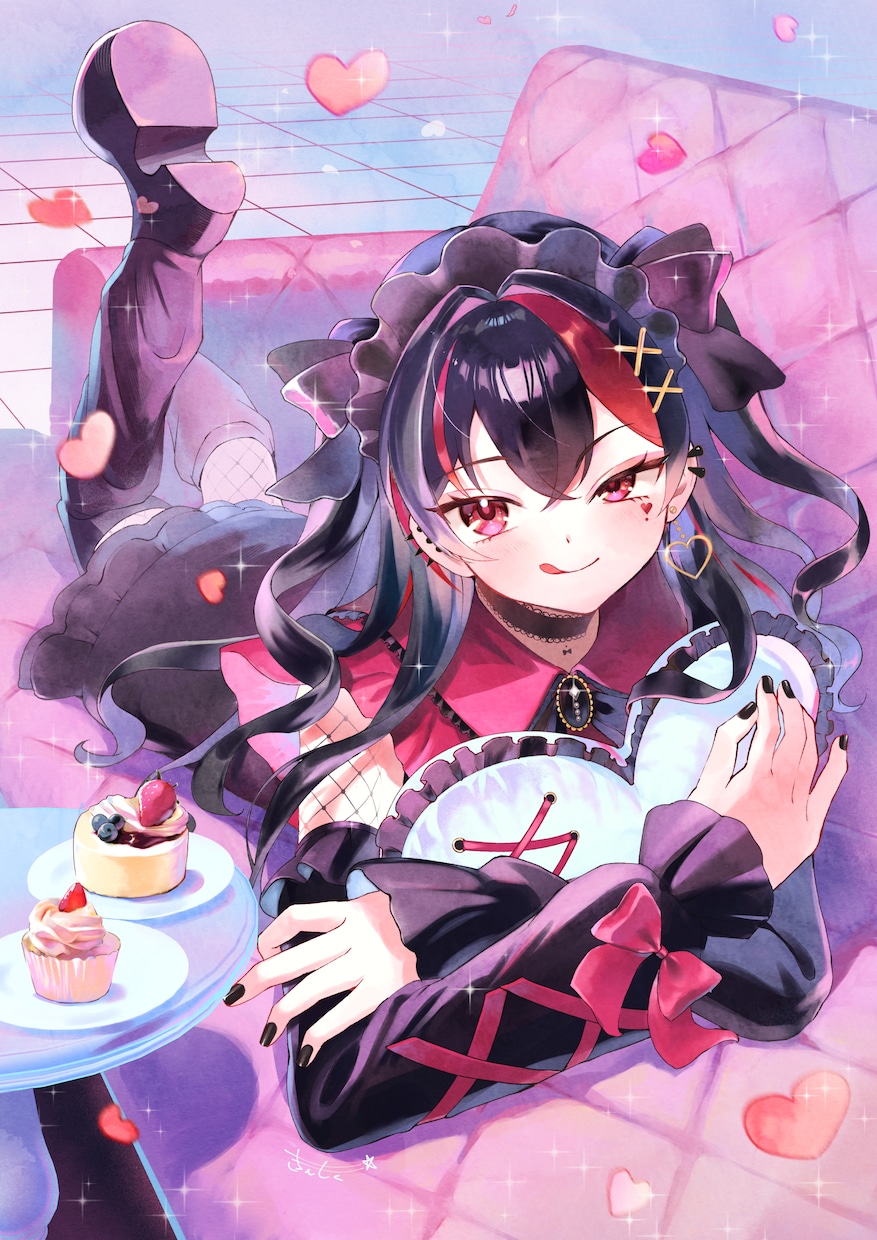 水彩風のイラストをお描きします Vtuber様に人気！周年、季節もの、歌みたなど イメージ8
