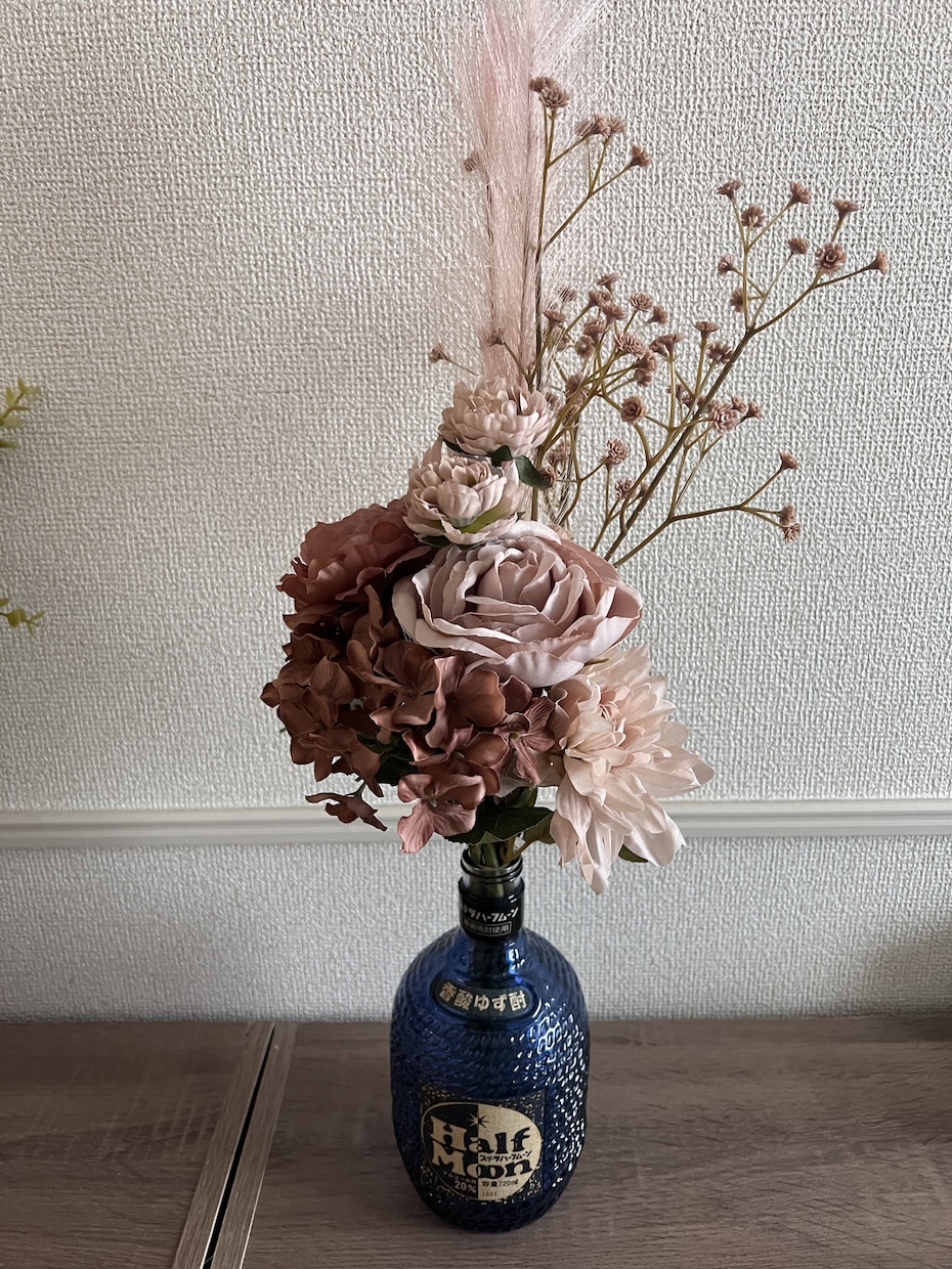 造花で好きな色味の花束作ります 好きな色や推し色の花束を置いて家を可愛くしませんか？♥ イメージ8