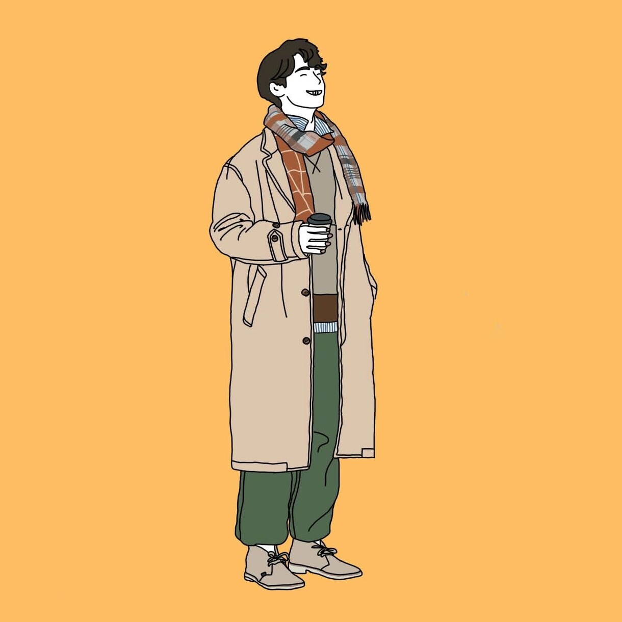 写真（人物・ファッション）をイラストに描きます お気に入りの写真をおしゃれなイラストにします！ イメージ4
