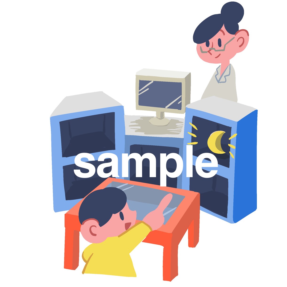 デフォルトのイラストを制作致します 誰でも馴染みやすいデザインイラスト イメージ3