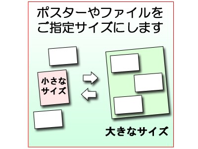 最短1日！指定サイズ（A0 A1 A2 A3など)にデータを編集や印刷用に作成します。 イメージ1