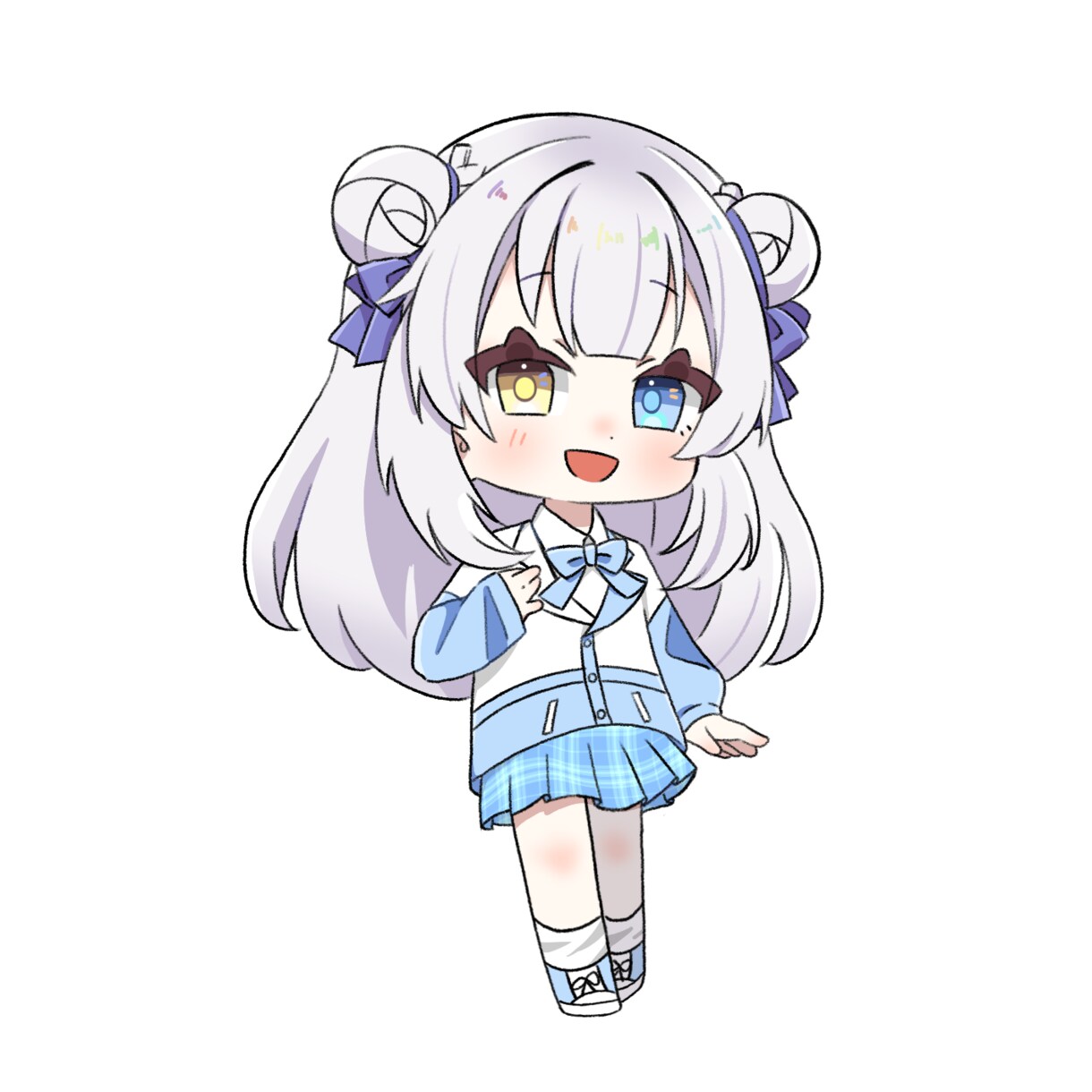 ポップで可愛いイラスト描きます アニメ調の絵でミニキャラから等身キャラまで描きます。 イメージ7