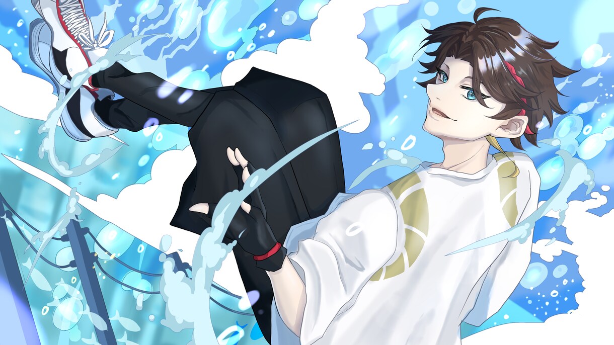 リテイク何度でも◎商用◎イラスト何でも描きます MVイラスト、1枚絵、立ち絵などなど商用◎絵柄寄せも◎ イメージ8
