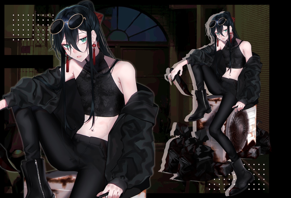 キャラ立ち絵描きます TRPG・動画などで使用する立ち絵をお求めの方向けです イメージ2
