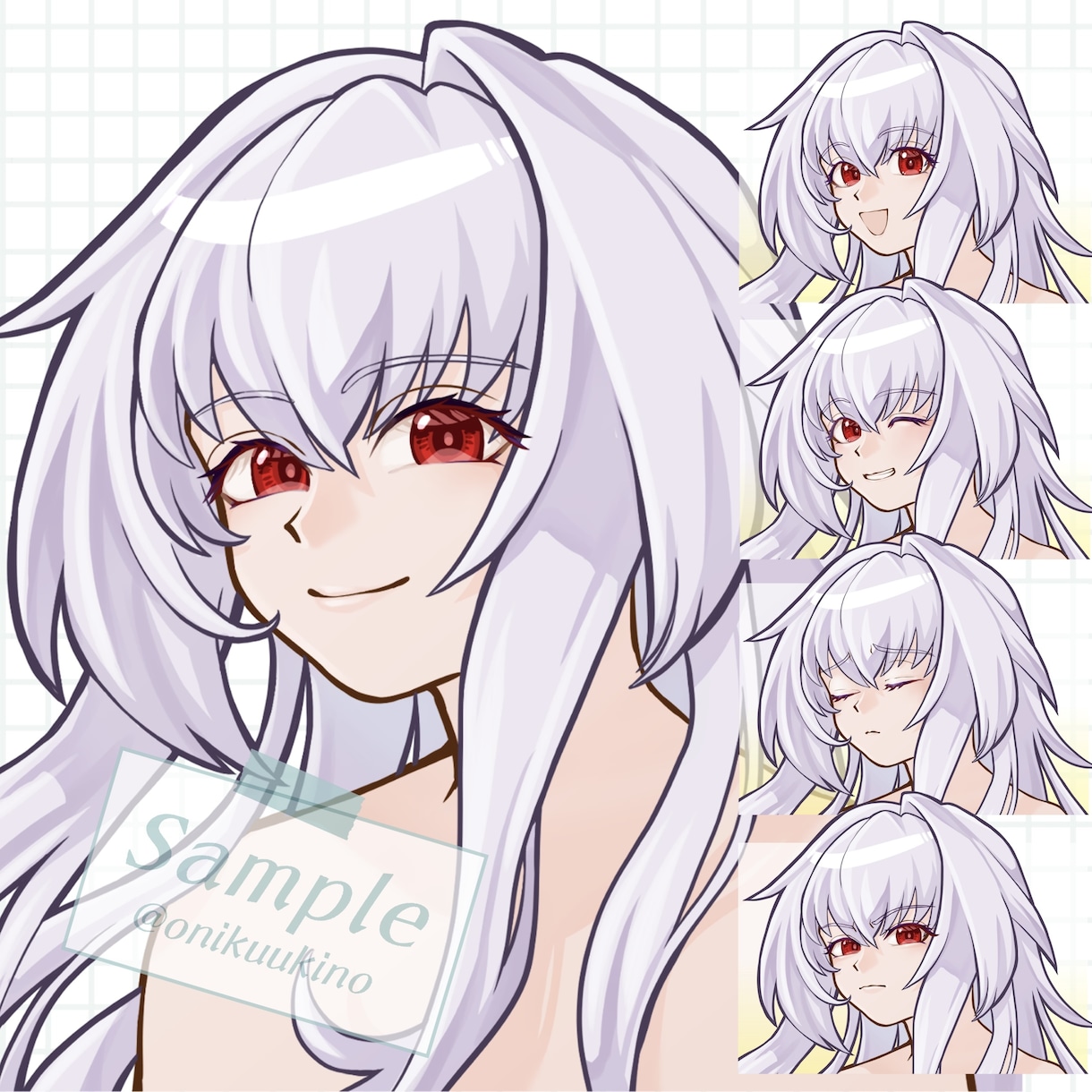 アイコン立ち絵などイラスト全般お描きします 商用利用OK! 様々なオプションで柔軟に対応いたします イメージ6
