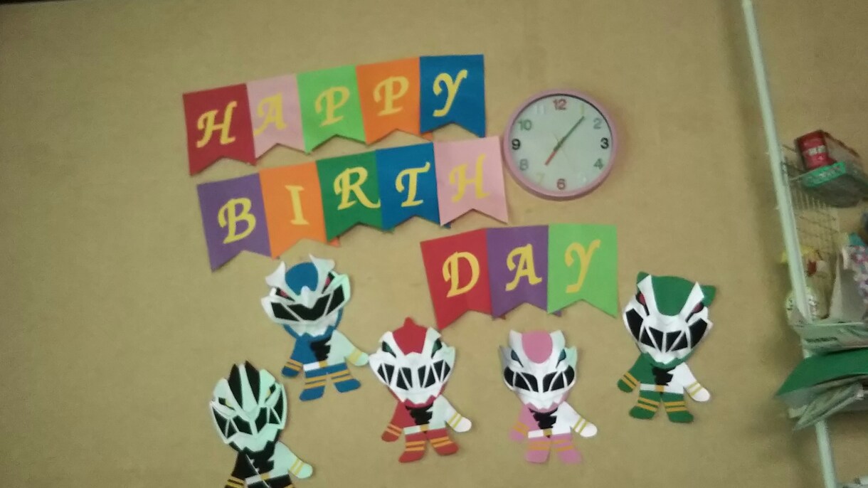 保育士、新年度準備お手伝いします 保育士、新年度壁面、文字切り、誕生日表 イメージ2