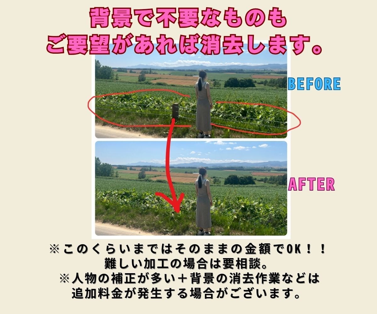 自然な美しさを引き出す画像補正をします インスタに◎やさしい写真修正（Photoshop・画像加工） イメージ6
