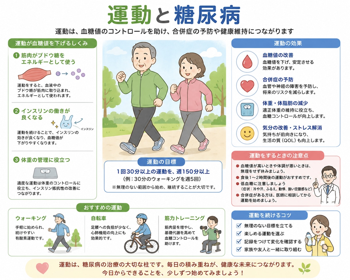 現役理学療法士×糖尿病療養指導士がお悩み解決します 糖尿病ってなに？どんな運動したら良いの？何でもどうぞ！ イメージ3