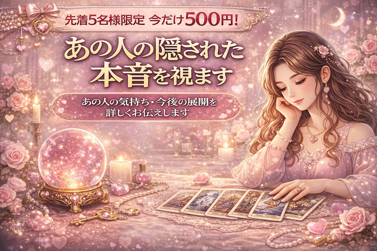 あなたの恋が動く時期を視ます 恋が進展する時期ときっかけを占います！ イメージ5