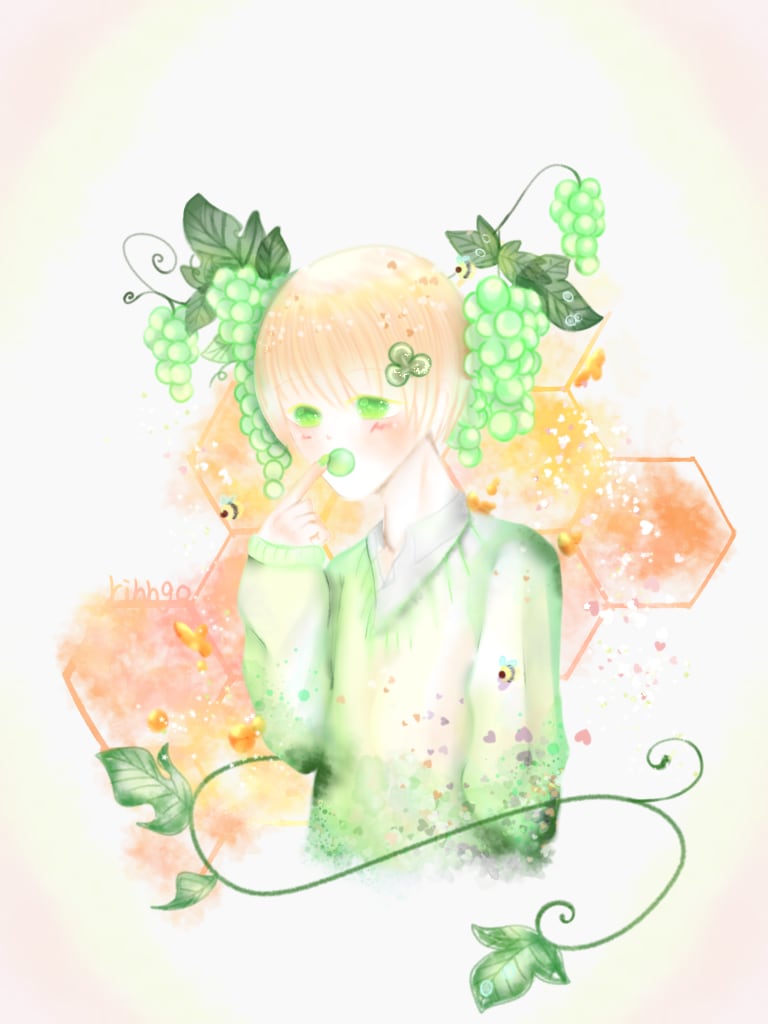 オリジナルアイコン描きます 水彩・綺麗・印象的なアイコンを作成します イメージ2