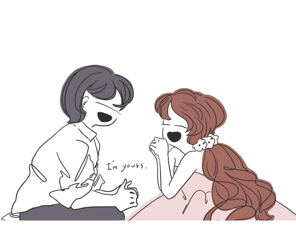 大人可愛い♡おしゃれなシンプル線画アイコン描きます 男性にもおすすめ◎｜ウェディング｜韓国風ナチュラルイラスト イメージ6