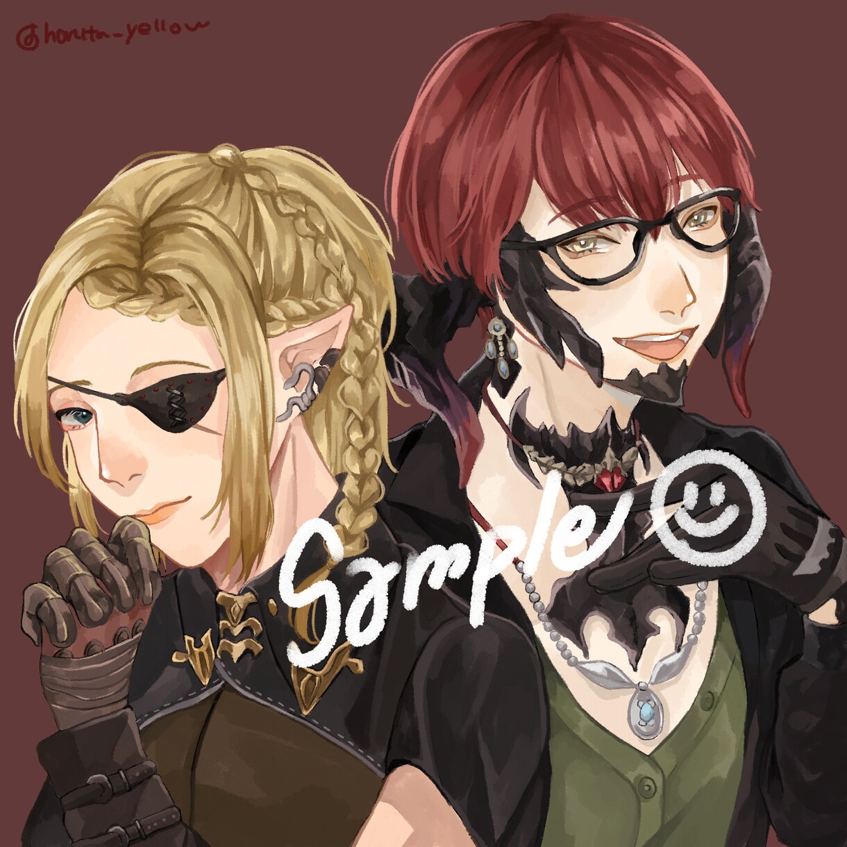 お手頃価格◎柔らかい雰囲気の厚塗りイラスト描きます SNSアイコンにおすすめです！版権◎創作◎似顔絵◎商用可◎ イメージ4