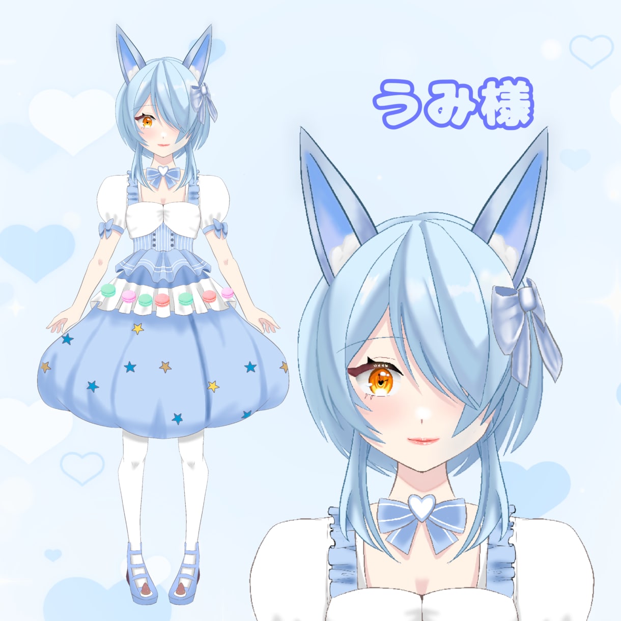 Vtuber向けLive2Dモデルを作ります イラスト、Live2D、修正無制限、著作権譲渡、全工程制作 イメージ5