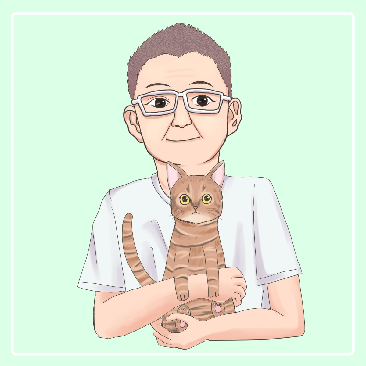 ペット(動物）イラスト似顔絵気持ちを込めて描きます 大切な方へのプレゼントやアイコンに！喜んで頂ける絵を描きます イメージ7