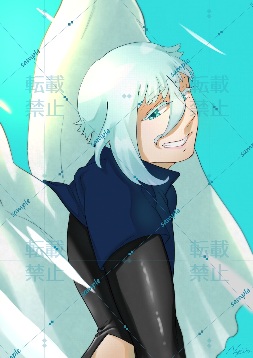 男性特化(女性も可)のイラスト制作いたします はっきりとした雰囲気のイラストが得意です イメージ2