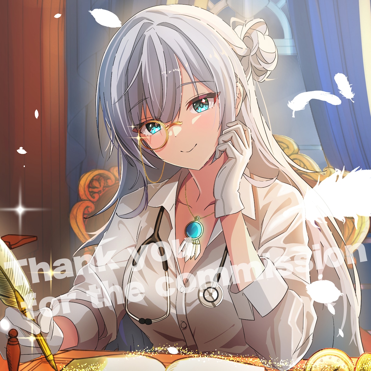 Vtuberさん向けのイラスト制作します ちょっとした記念日などにおすすめです イメージ1