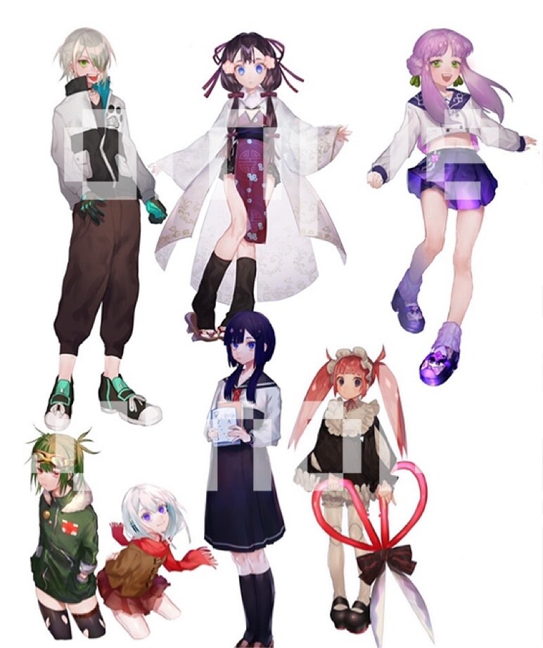 可愛いアイコン、イラストお描きします アイコン、卓用の立ち絵、サムネイラスト等幅広く受付けています イメージ4