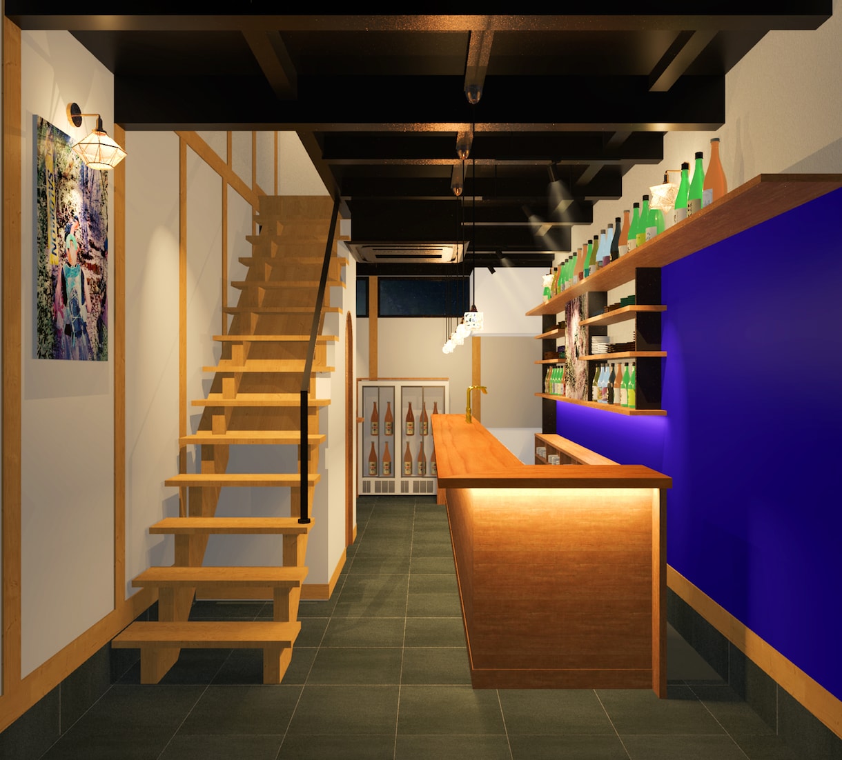 短期間で3Dパース制作します お店の内装パースや外装パースを制作します！ イメージ1