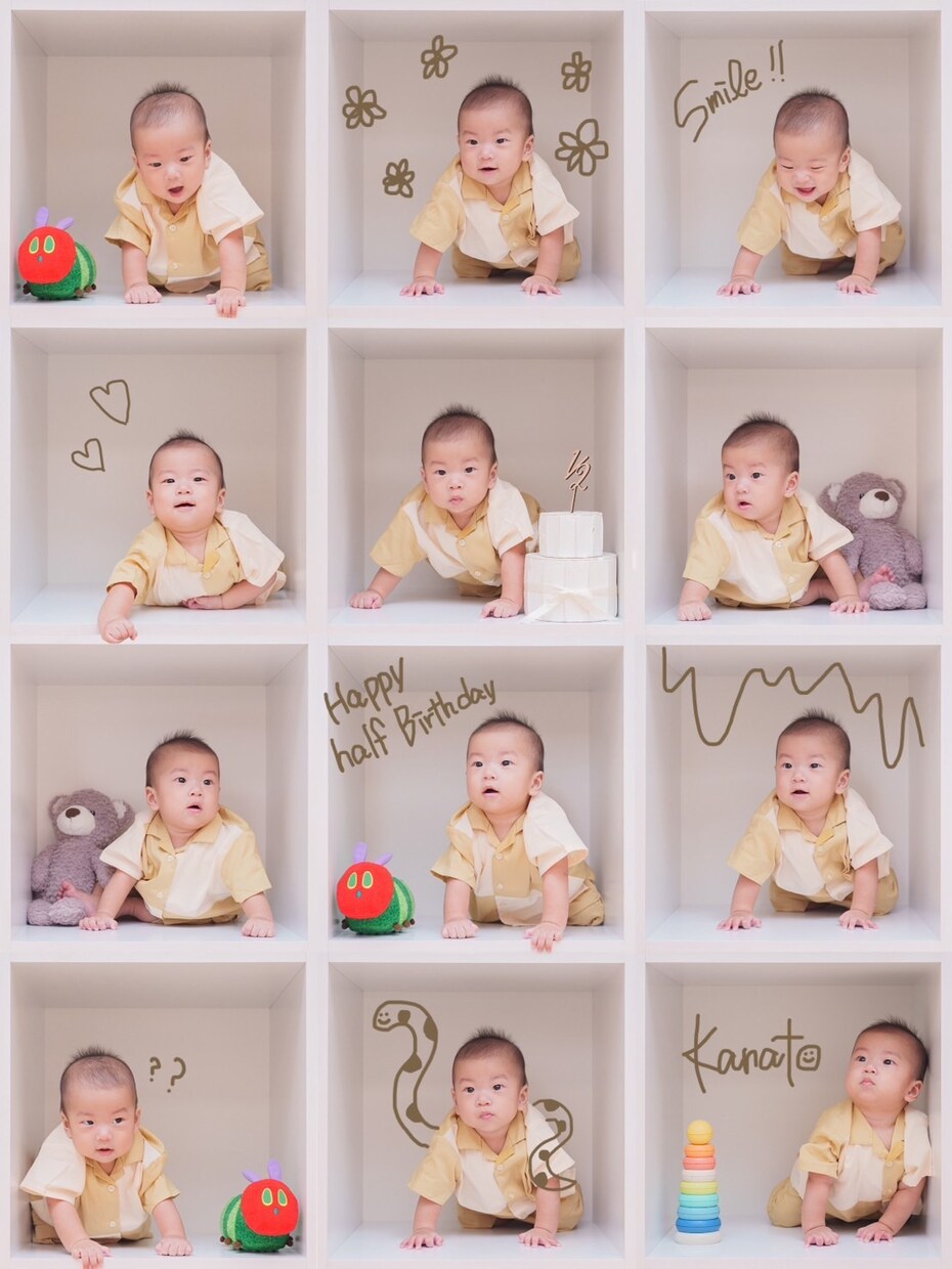 お子さまの記念フォト撮影します 今だけの大切な思い出を写真に残しませんか？ イメージ8