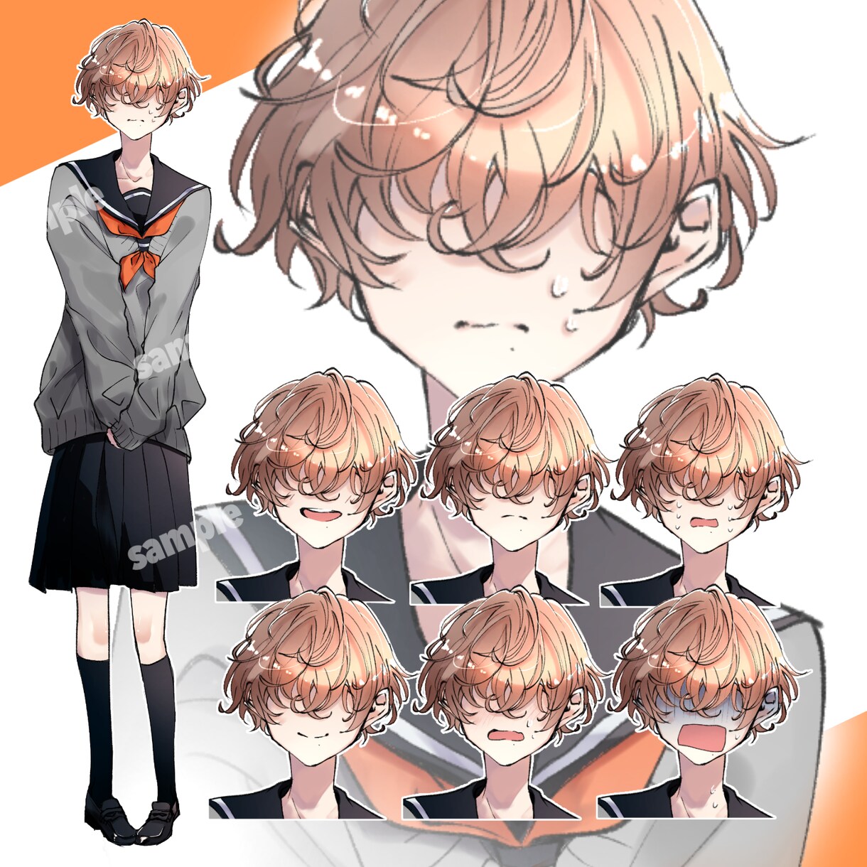 キャラクター・立ち絵制作承ります TRPGやゲーム、個人等でご利用できる立ち絵を制作致します。 イメージ3