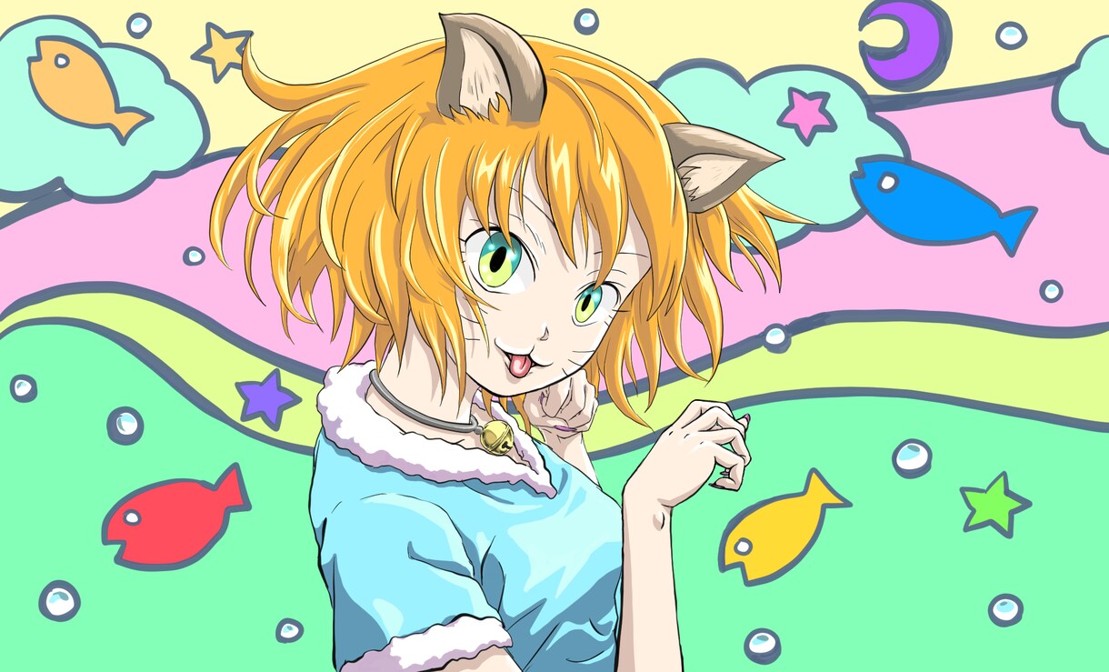 ポップなイラスト　描きます ポップテイストのイラストたち！！ イメージ1
