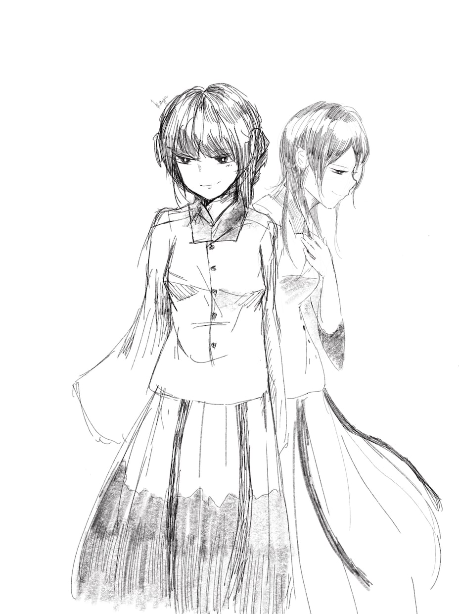 アイコンイラスト描きます モノクロ絵アイコンorカラー絵アイコンを描かせていただきます イメージ2