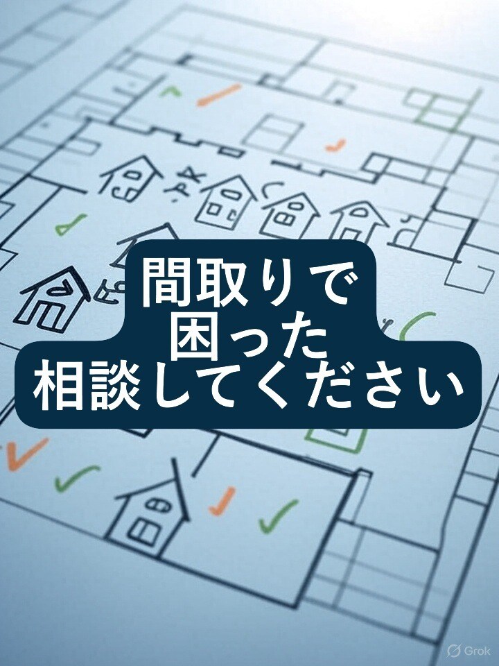 一級建築士が間取りについてご相談をお受けいたします 普段は構造計算、断熱計算も行い、あわせて使い勝手などもみます イメージ1