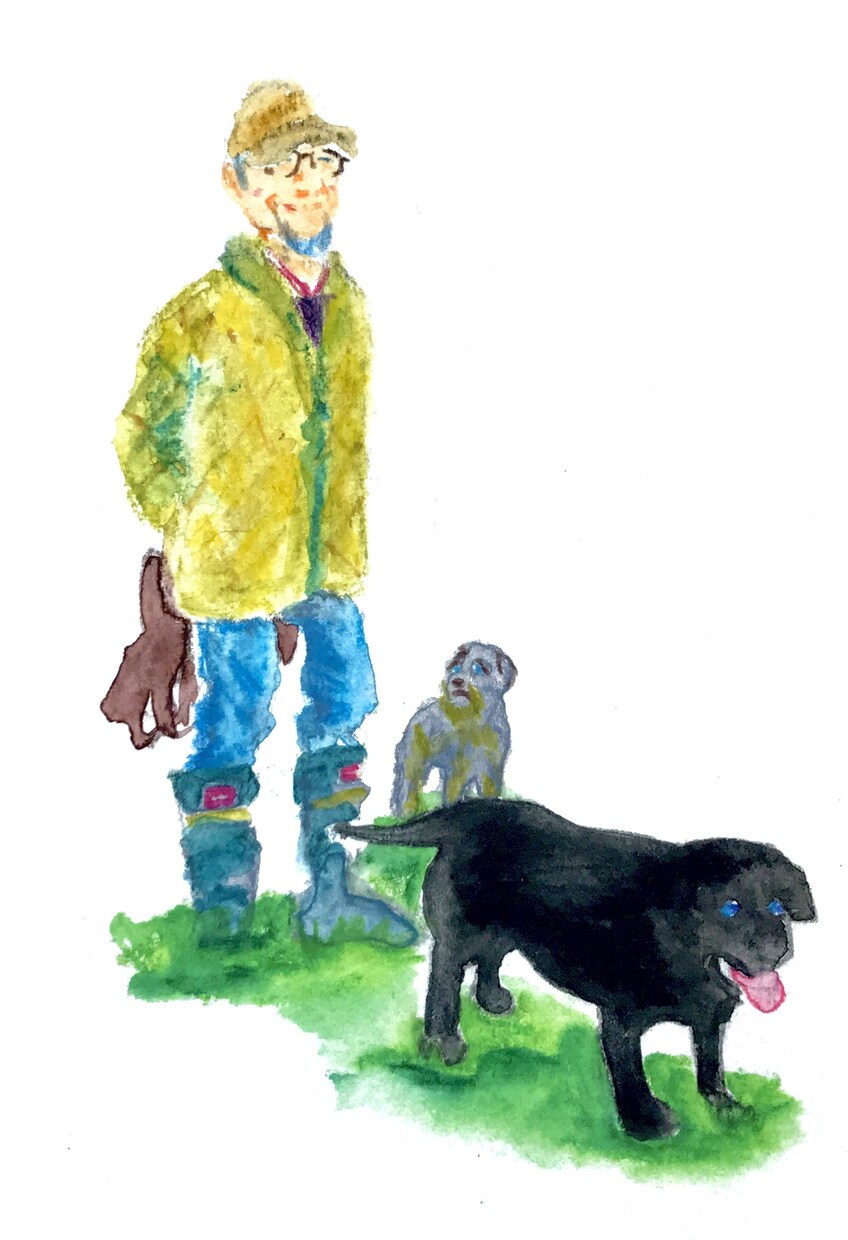 世界に一つの手描きで優しい水彩似顔絵を描きます SNS用バナーやアイコンやショップカード・名刺用イラストにも イメージ5