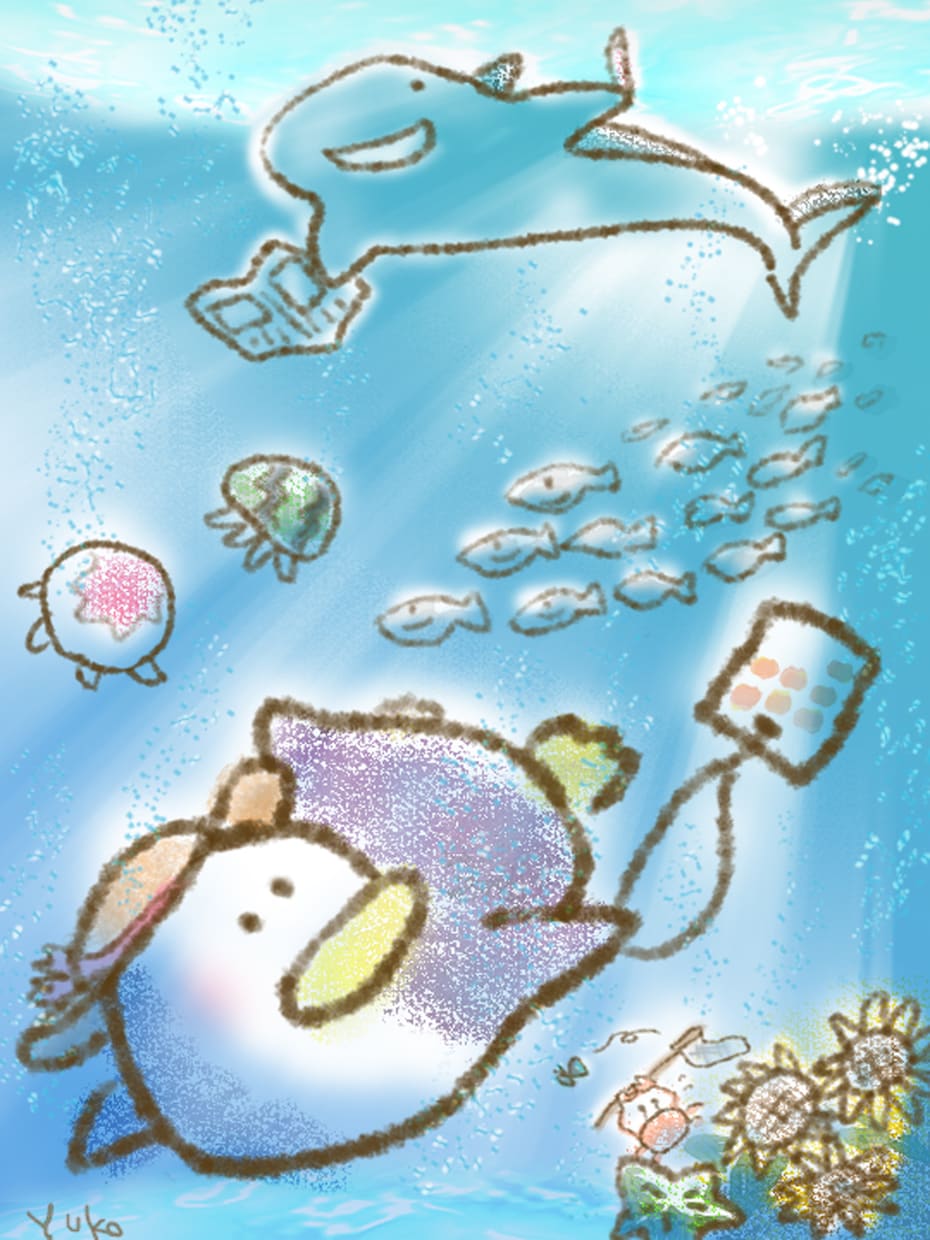 ほんわかテイストの動物・人物その他イラスト描きます パッと見で伝わるシンプルさと可愛さはいかがですか？ イメージ7
