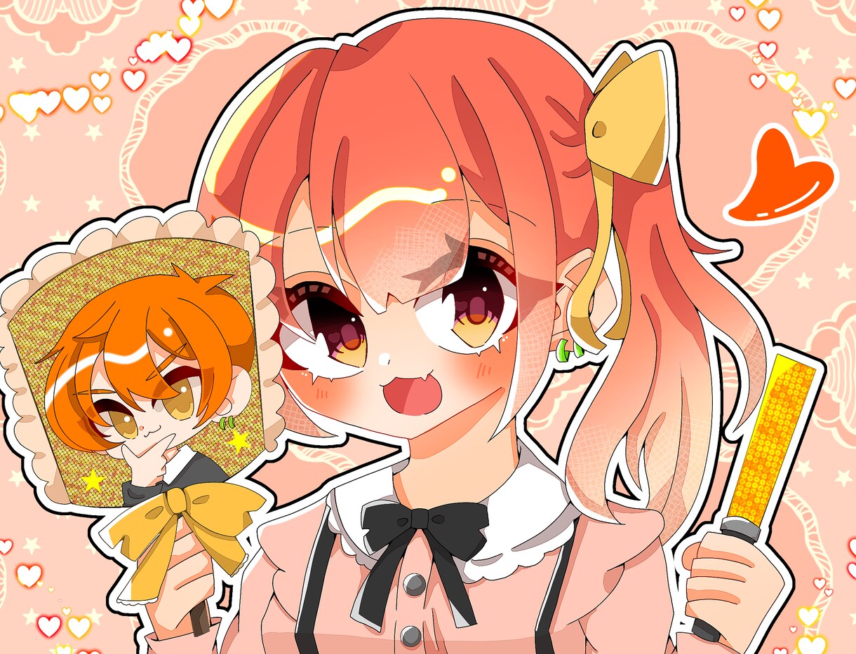 構図相談OK！バストアップや全身の一枚絵を描きます 構成から丁寧にお手伝い！魅力を引き出すイラストを制作します イメージ4