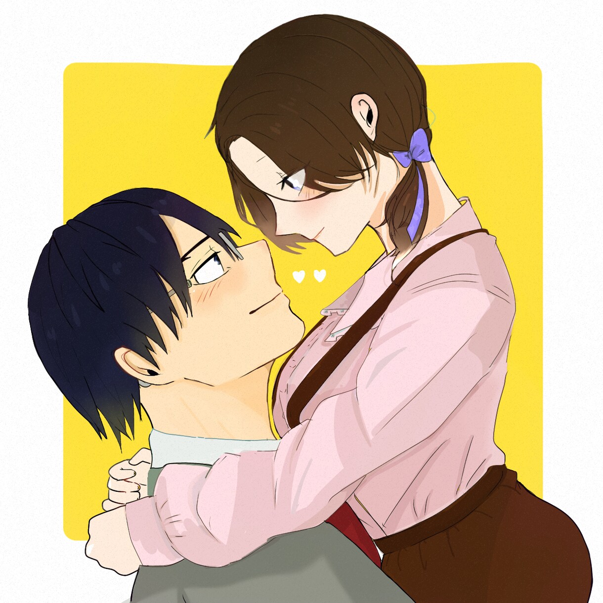 CP絵/百合/BL/夢絵描きます ラブラブなCP絵描かせてください！ イメージ1