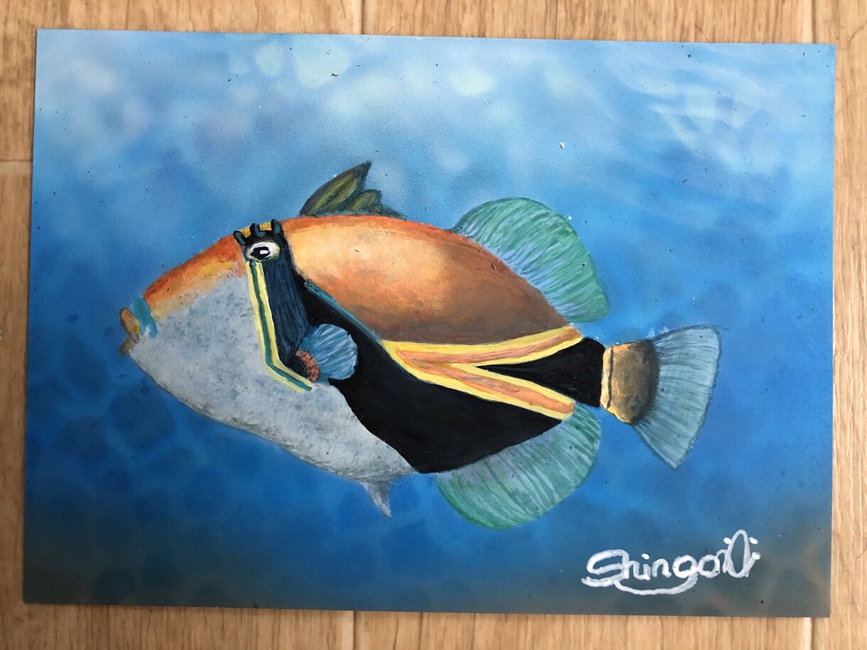 ハワイの風景画をアクリル絵の具で描きます ハワイの大自然をキャンバスいっぱいに表現しましょう イメージ6