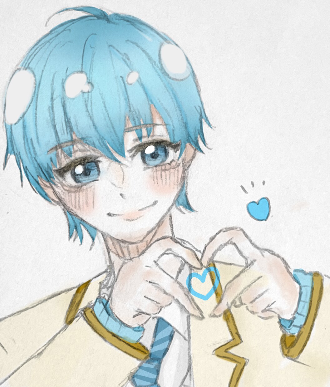 アイコンイラストなど作成致します アナログ絵に色を載せる形になります…！ イメージ2