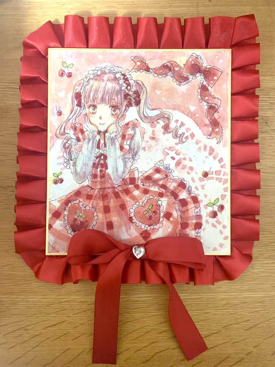 一枚絵描きます 可愛い女の子、装飾の多い服装が得意です。 イメージ5