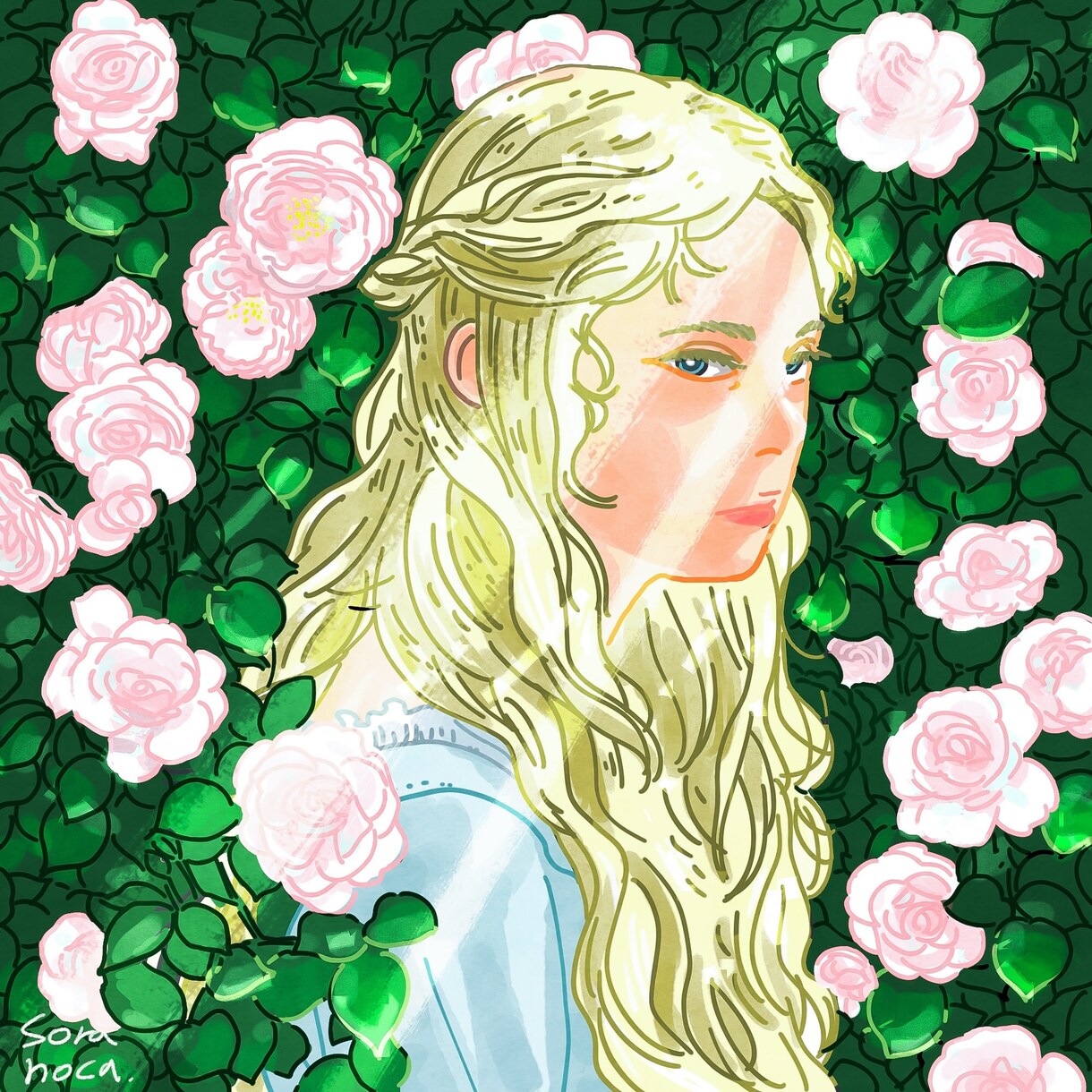 似顔絵描きます ポップで爽やかな似顔絵を描きます。 イメージ1