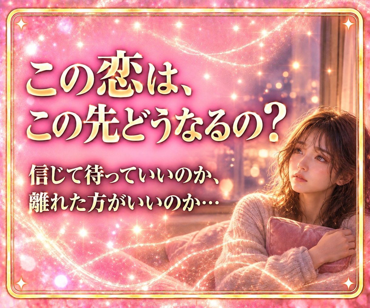 恋愛鑑定｜霊視で恋の未来と、進まない原因を視ます 片思い・復縁・交際中・出会い｜どんな恋も、この先を視ます イメージ2