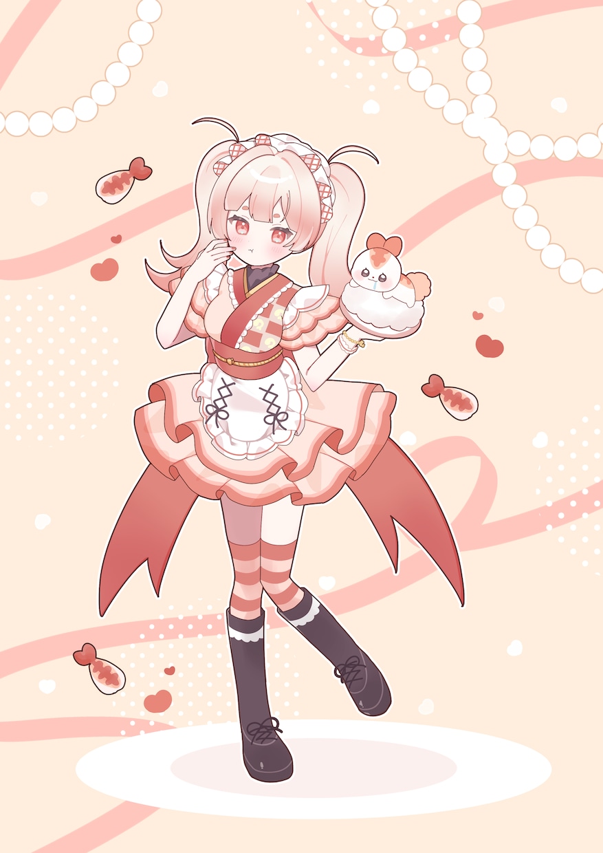 キャラクターの立ち絵制作をいたします 活動者様やオリジナルキャラクターなどの立ち絵の制作 イメージ1