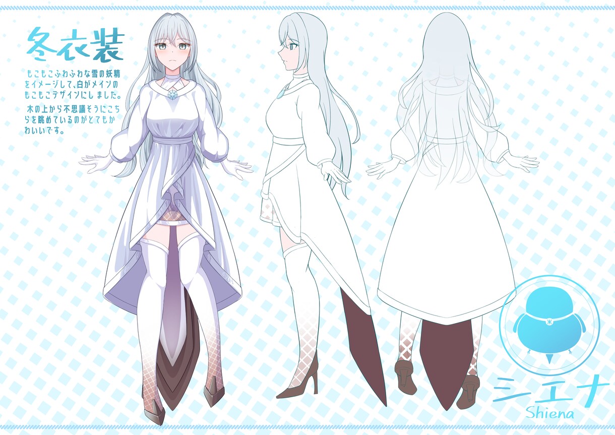 オリジナルキャラクターを制作します 私服キャラやアイドルキャラなどなど イメージ8