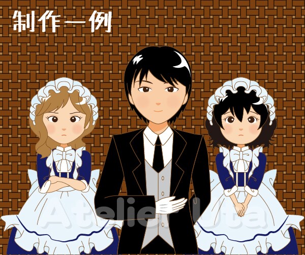 挿し絵にぴったり！　可愛い人物のイラスト制作します 【修正無制限】オリジナルイラストでイメージUP♪ イメージ8