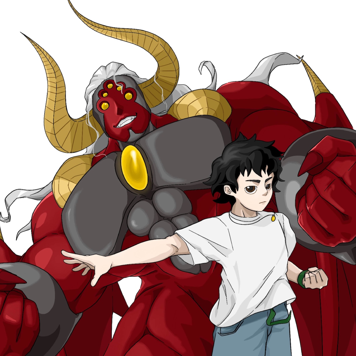オリジナルキャラクターイラスト制作します SNSアイコンやサムネイル、幅広く使えるイラストお任せあれ イメージ2