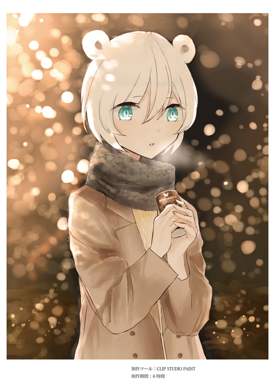 かわいい女の子のイラスト、アイコン描きます かわいい女の子、ケモ耳などが得意です。 イメージ5