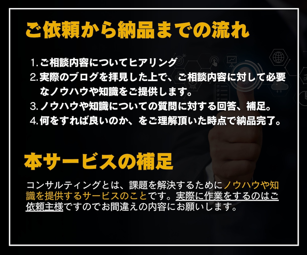 初心者向けにワンポイント・コンサルを提供します 「ブログ運営で困った」を解決します！ イメージ3