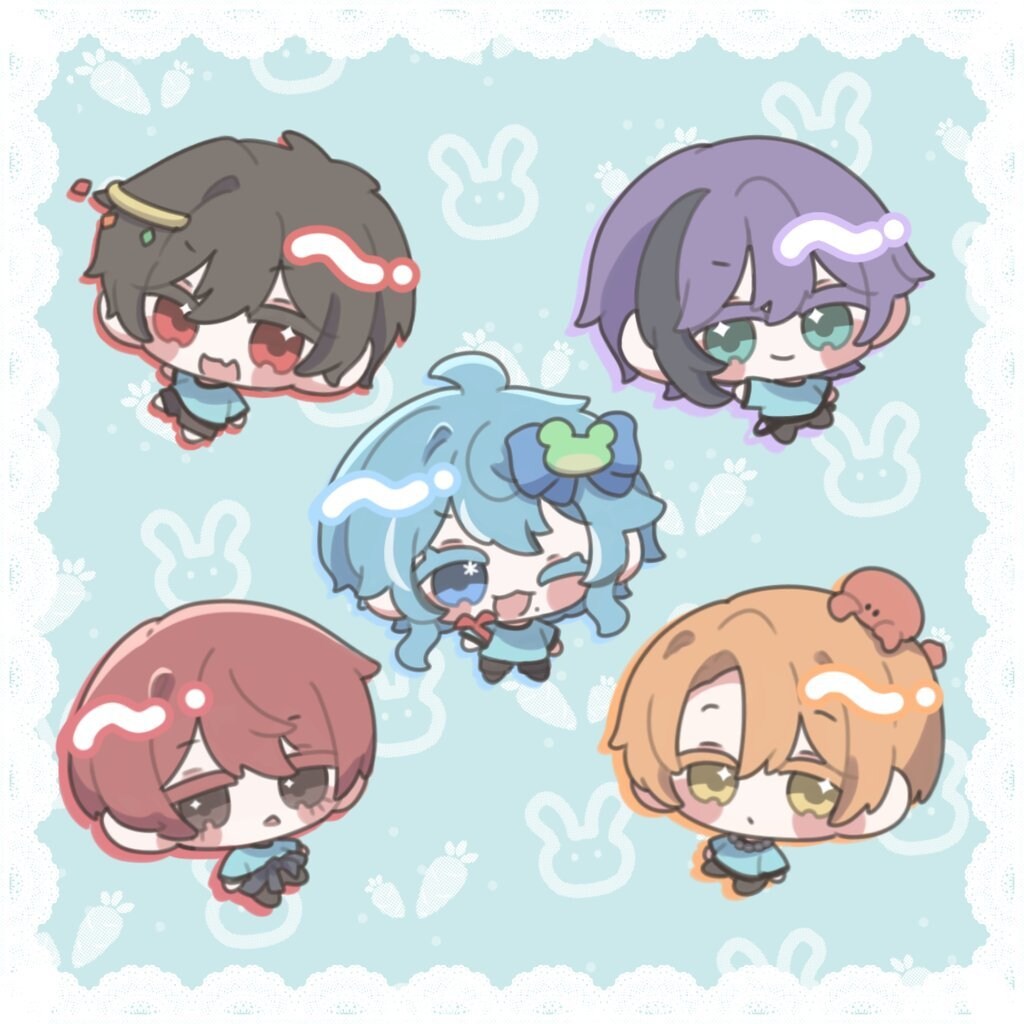 かわいいちみキャラのSNSアイコンを作成します ふわふわで可愛いミニキャライラストを丁寧に作成します！ イメージ2