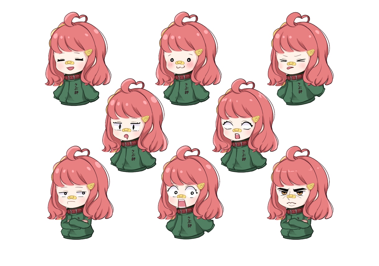 最短4日でオリジナルSDイラストを制作します SNS用アイコン、ヘッダー、サムネイル、プレゼント用似顔絵 イメージ10