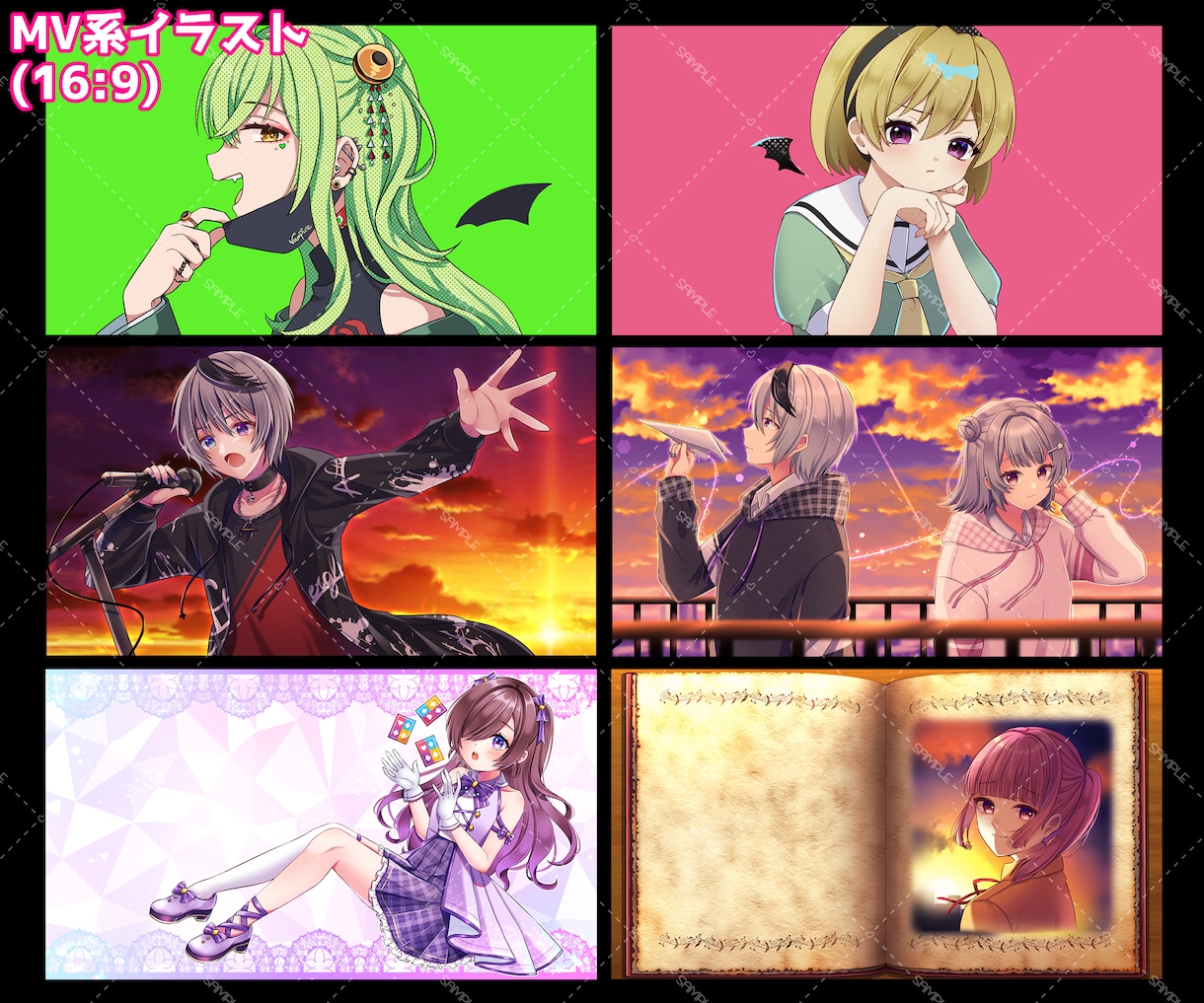 可愛いアイコン、イラスト、立ち絵描きます あなたのための美少女イラスト描かせてください！ イメージ2