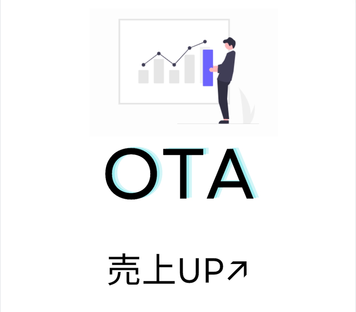 オンライン宿泊予約サイト（OTA）を運営代行します OTA販売でお困りの方、まずはお気軽にお問い合わせ イメージ1