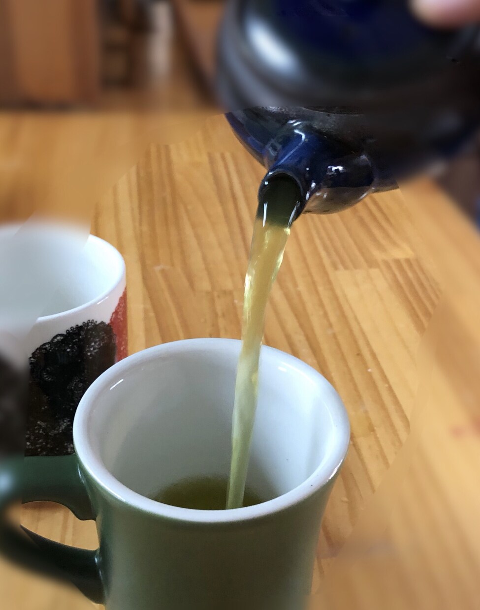 お煎茶を熱湯で淹れても美味しく淹れれます 湯冷まし無し、蒸らし無しの新しいお茶の淹れ方 イメージ1