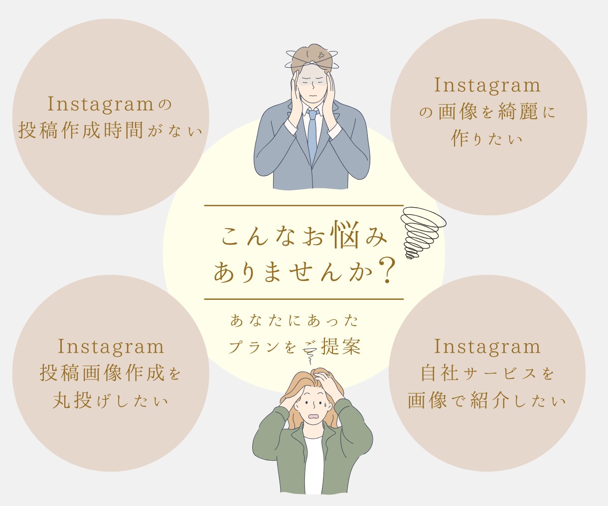 Instagramの投稿画像を迅速丁寧に作成します インスタの画像作成を代行！集客はデザインの質向上から！ イメージ2