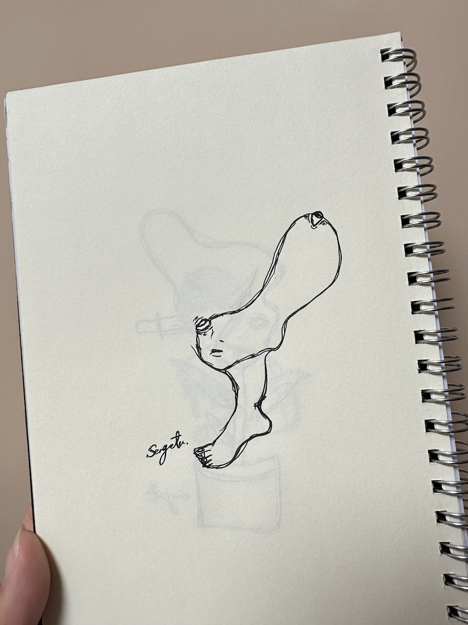 独特な世界観のイラストを描きます キャンバスや色紙にイラストを描きます。 イメージ5