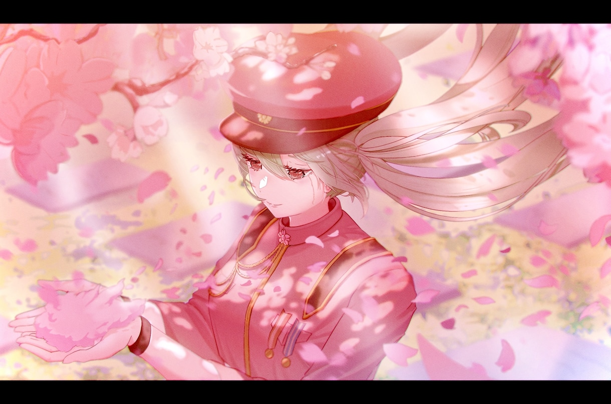 光と色で目を惹きつけるイラストを描きます 光の美しさを追及した、目を惹く色合いのアニメ塗りイラスト イメージ1